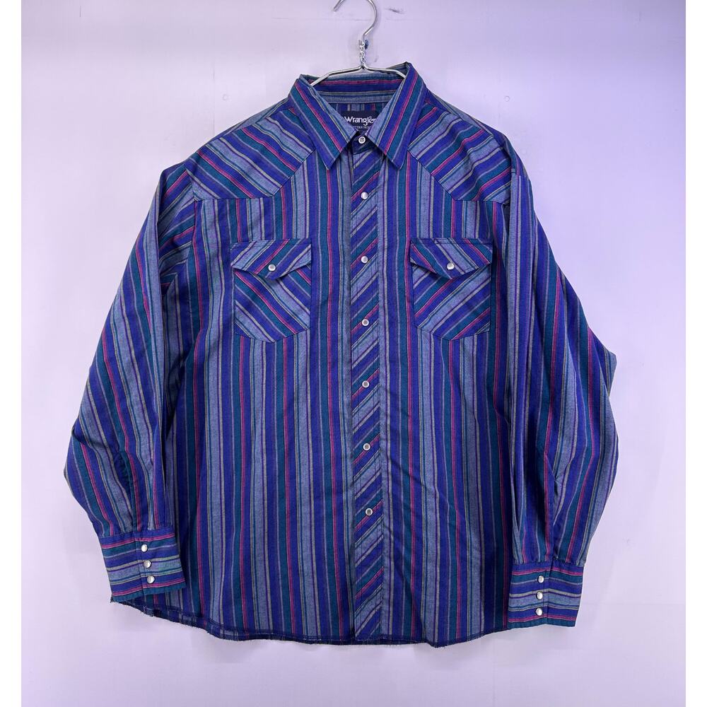Wrangler Pearl Snap Western Shirt  XL
